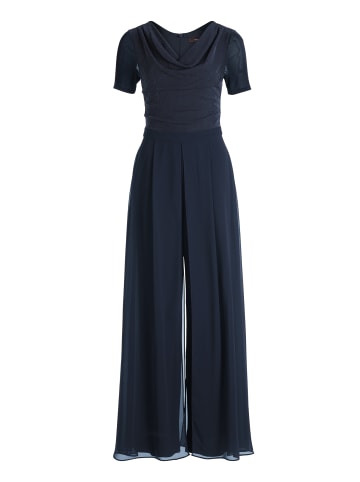 Vera Mont Jumpsuit mit Wasserfallausschnitt in Night Sky
