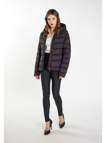 faina Gesteppte Winterjacke in Schwarz