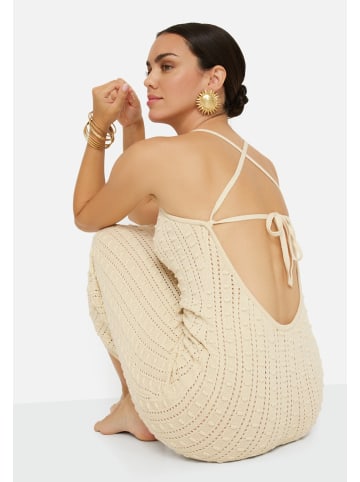 LSCN BY LASCANA Strickkleid in creme