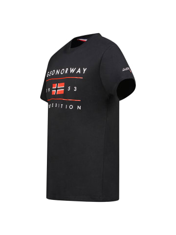 Geo Norway Shirt in Black