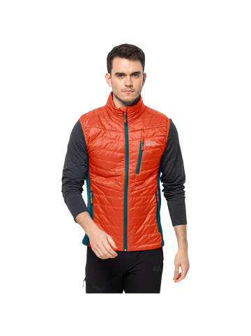 Jack Wolfskin M ROUTEBURN PRO INS VEST in Orange