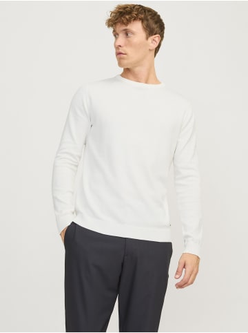 Jack & Jones Strickpullover in Cloud Dancer