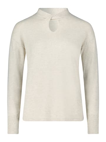 Betty Barclay Feinstrickpullover mit Schleifenknoten in Beige