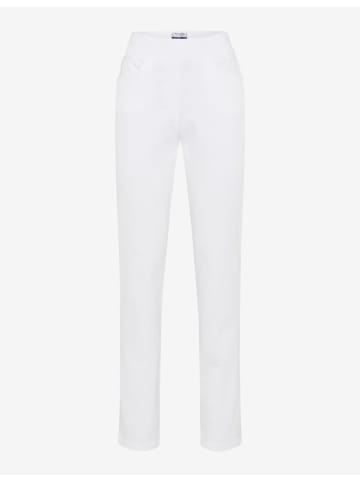 Raphaela by Brax Slim Fit Damenhose mit hoher Taille in Weiß