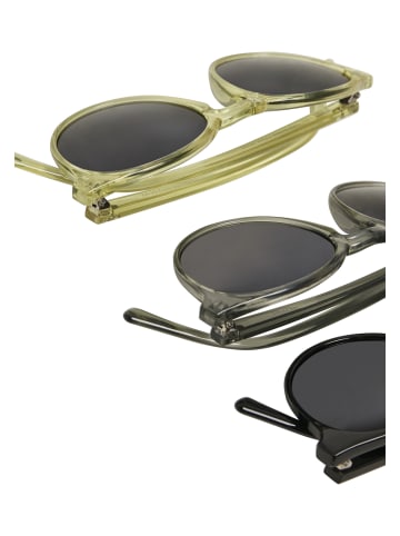 Urban Classics Glasses - undefined in black/lightgrey/yellow