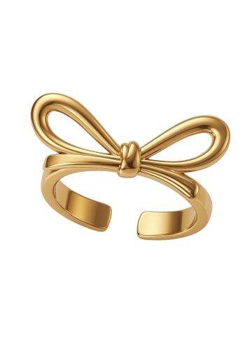 Steel_Art OneSize Ring Frauen Kira goldfarben in goldfarben