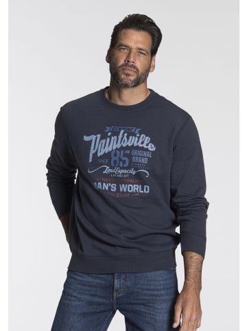 Man's World Sweatshirt in nachtblau