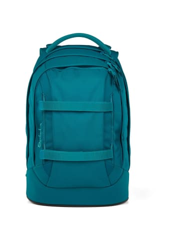 Satch Pack Schulrucksack Deep Petrol 2025 in petrol