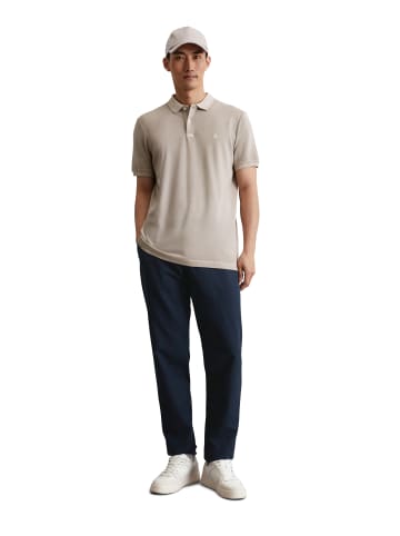 Marc O'Polo Poloshirt Piqué shaped in Misty Grey
