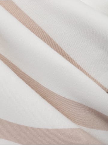 Marie Lund Sweatshirt in weiß braun - 0001