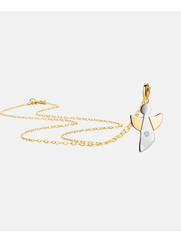 Diamant L'éternel Halskette aus 375 Gelbgold mit Diamant