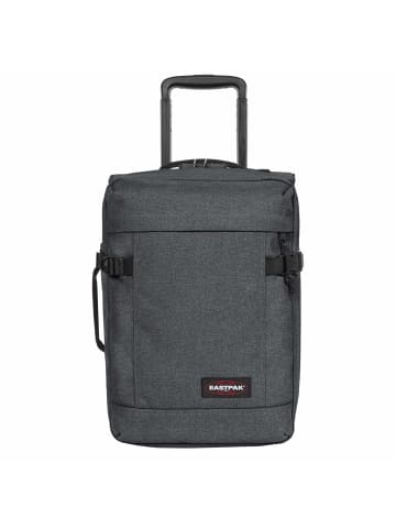 Eastpak Tranverz - Rollenreisetasche 45 cm XXS (brize palm navy) in black denim