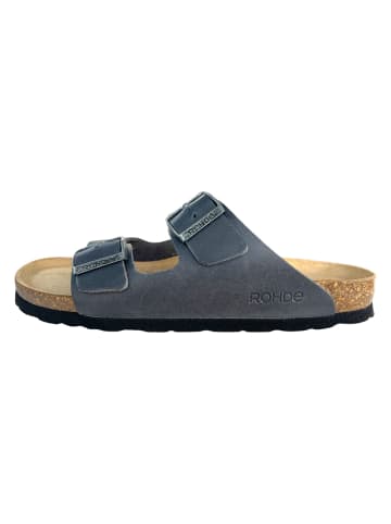 ROHDE Clog Pantolette in blau