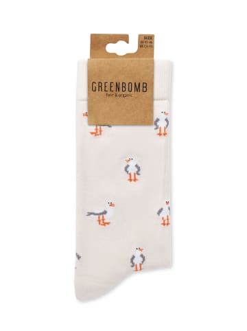 GreenBomb Socks Seagulls 3 in Mix