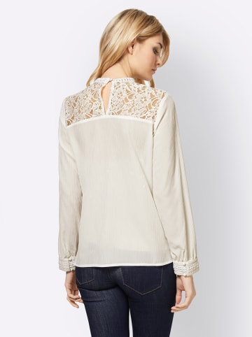 Heine Bluse in champagner