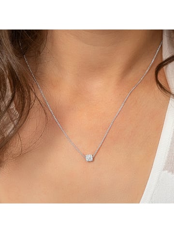 ONE ELEMENT  Zirkonia Halskette aus 925 Silber   45 cm  Ø in silber