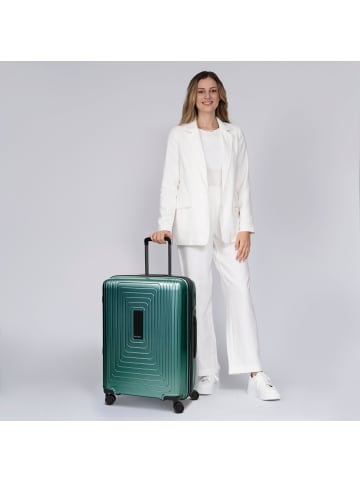 Redolz Essentials 14 4 Rollen Trolley M 65 cm mit Dehnfalte in pearl-green metallic