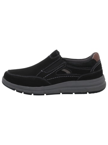 Josef Seibel Sportliche Slipper für Herren in schwarz