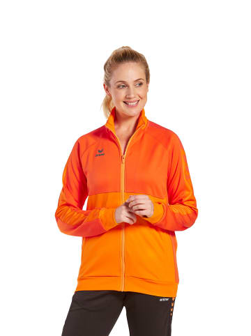 erima Unisex Erwachsene Six Wings Worker Jacke, Trainingsjacke in new orange/orange