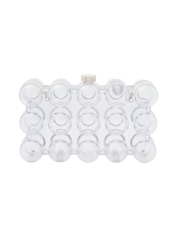 myMo at night Women Clutch in Transparent Color