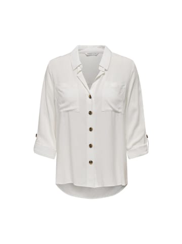 ONLY Langarmbluse in Snow White