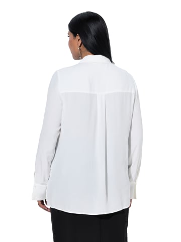 Ulla Popken Hemdbluse in offwhite