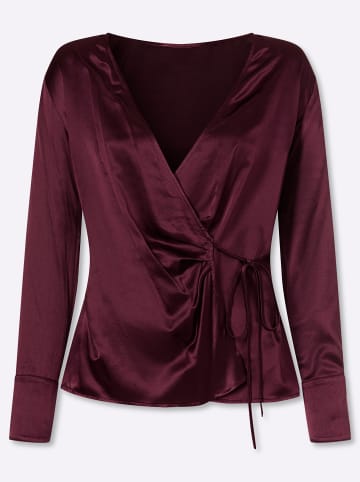 Heine Bluse in burgund