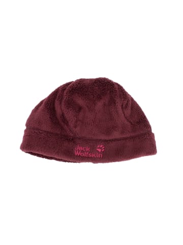 Jack Wolfskin Accessoires Girls Soft Asylum Cap Beanie Mütze in Rot