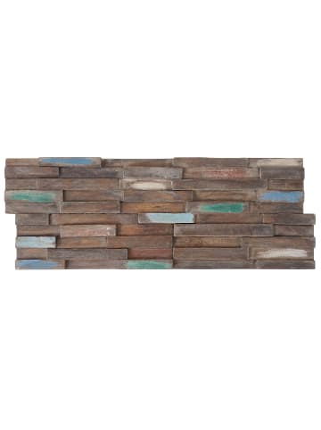 MCW 10x Teak-Holzfliesen B95 für Wand, Standard