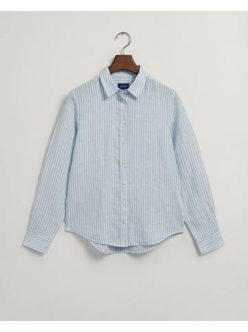 Gant Langarmbluse in gentle blue