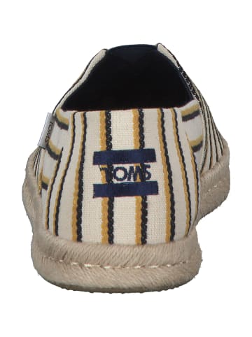 TOMS Slipper in beige grün