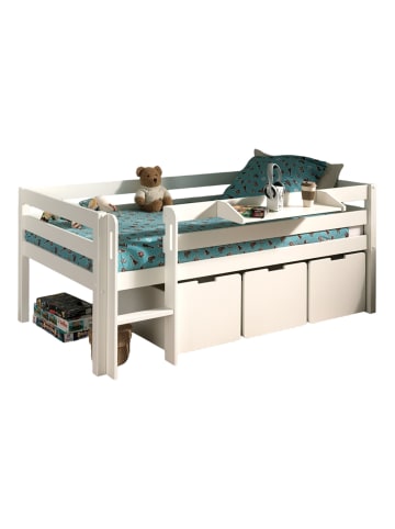 58 aufm Kessel KOJENBETT Karolina 208x83x105 aus Massivholz in Weiß