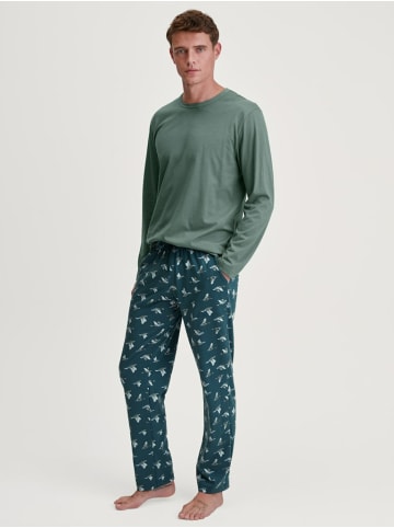 Calida Leinenhose für Herren in grün