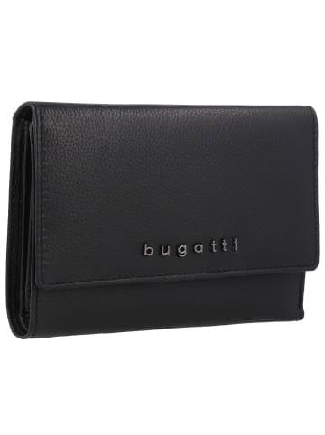 Bugatti Bella Geldbörse RFID Schutz Leder 15 cm schwarz
