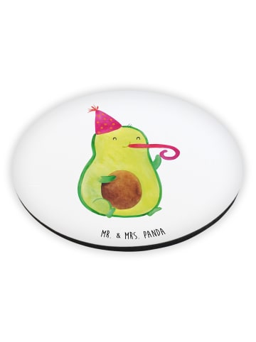 Mr. & Mrs. Panda magnet Avocado Feier ohne Spruch in Weiß
