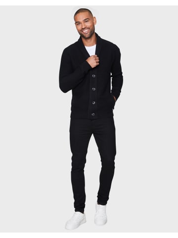 Threadbare Strickjacke Hanway in JET BLACK