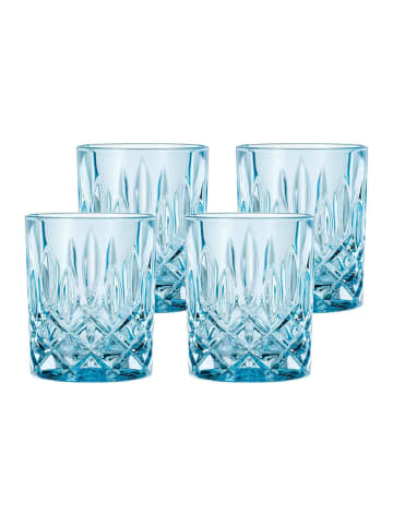 Nachtmann 4er Set Whiskybecher Noblesse Fresh 295 ml in aqua