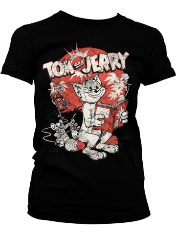 Tom & Jerry Shirt in Schwarz