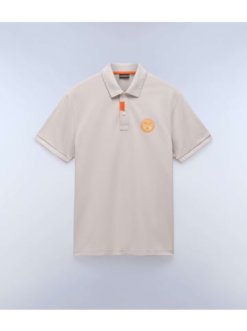 Napapijri Polo "E-Clanis Ss" in Grau