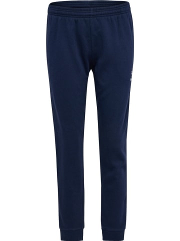 Hummel Sporthose "Hmlmover Cotton Cuff Pants Woman" in Blau