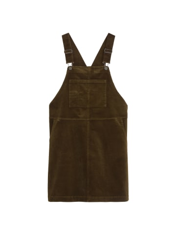 Marc O'Polo DENIM Cord-Latzkleid flared in Burnished Logs