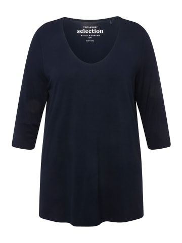 Ulla Popken Shirt in nachtblau