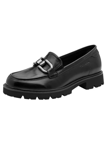 Tamaris WIDE FIT Slipper in BLACK NAPPA