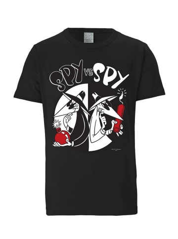 Logoshirt T-Shirts Mad - Spy vs. Spy in schwarz