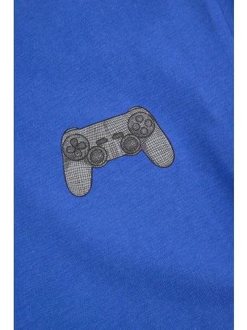 Coccodrillo T-shirt mit kurzen Ärmeln in kobaltblau