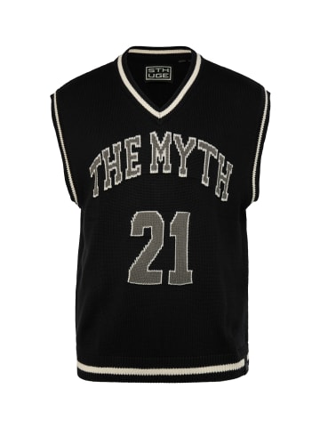 STHUGE Pullover in schwarz