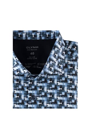 OLYMP  Langarm Business Hemd für Herren in blau