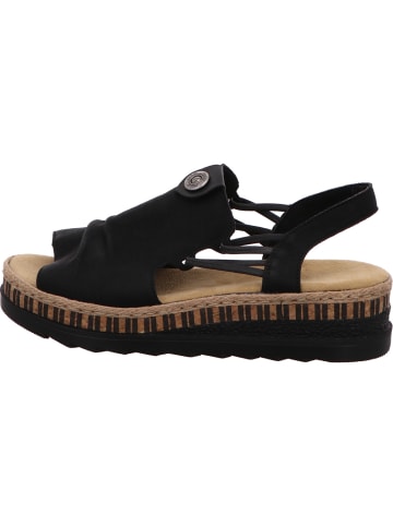 rieker Sandalette in schwarz