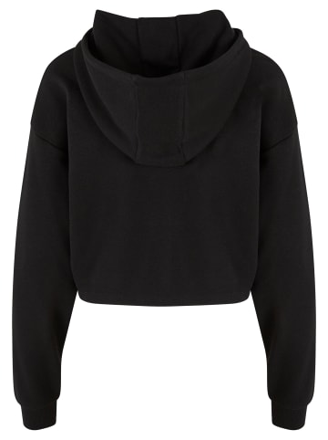 Urban Classics Urban Classics Damen Ladies Oversized Cropped Light Terry Hoodie in black