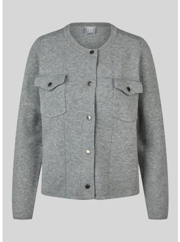 Rabe Strickjacke in Grau